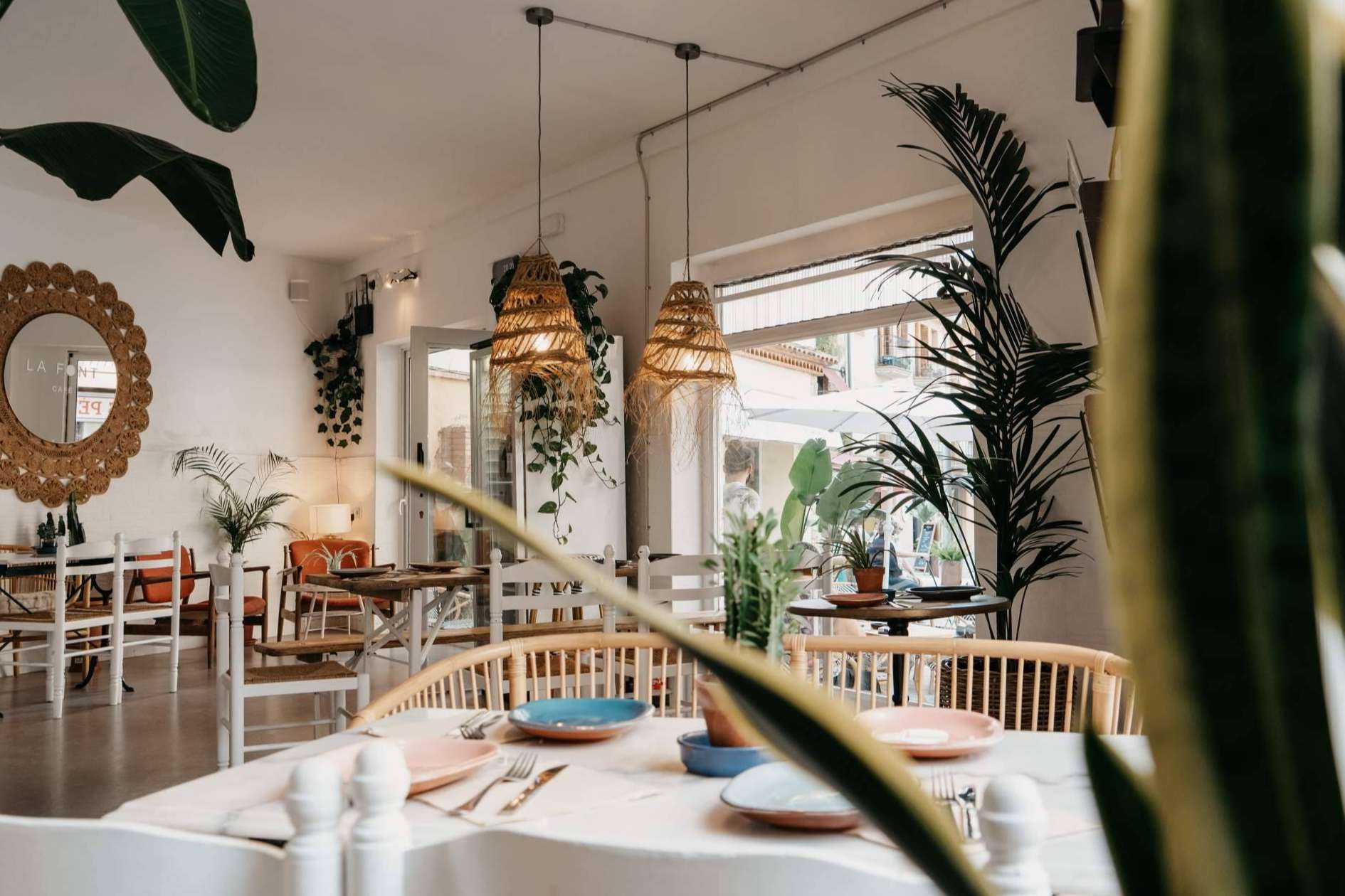 Una opción de comida saludable en Palamós, La Font Restaurant-Café