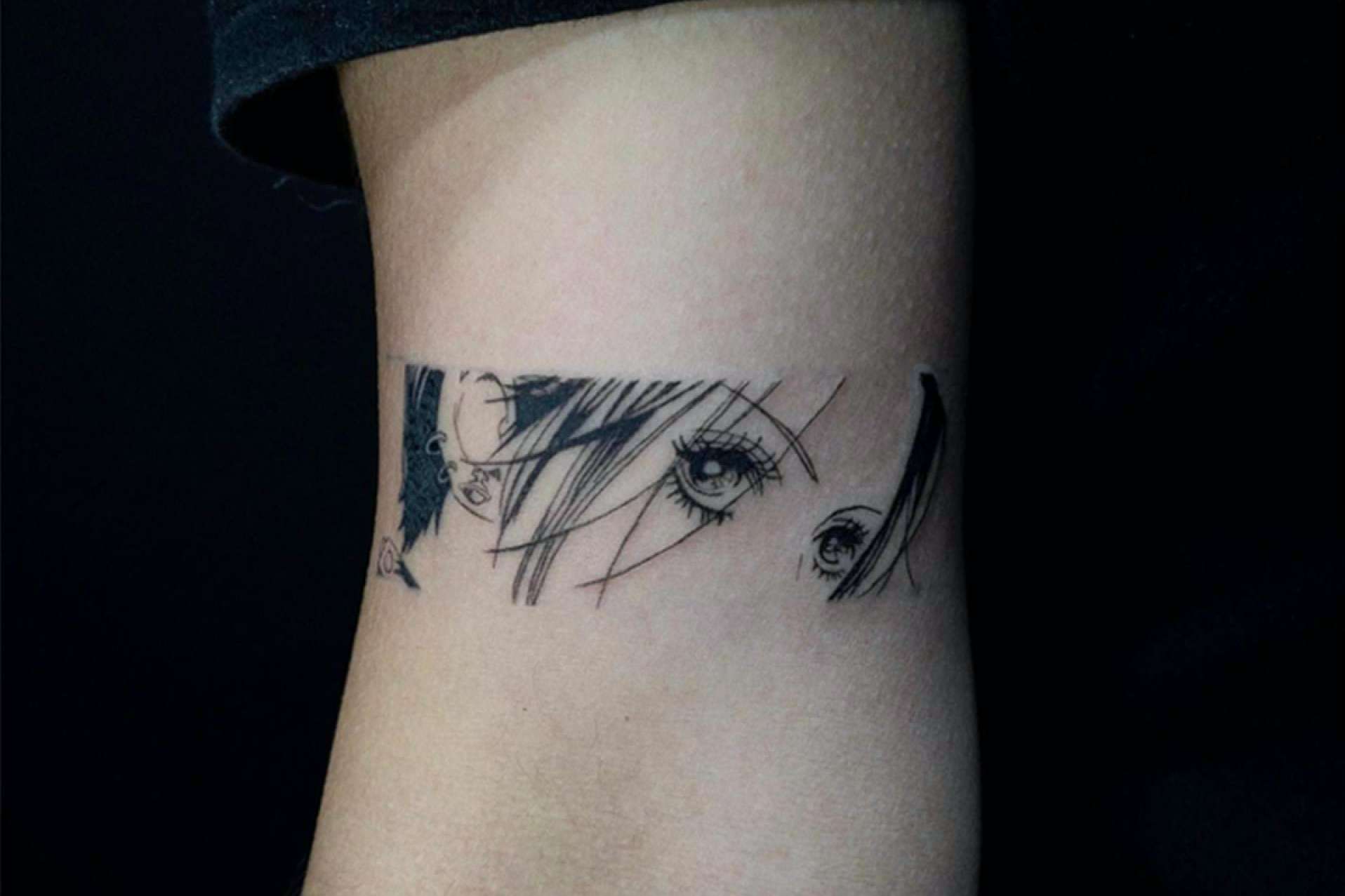 Los tatuajes de estilo anime de Vieja Escuela Tattoo