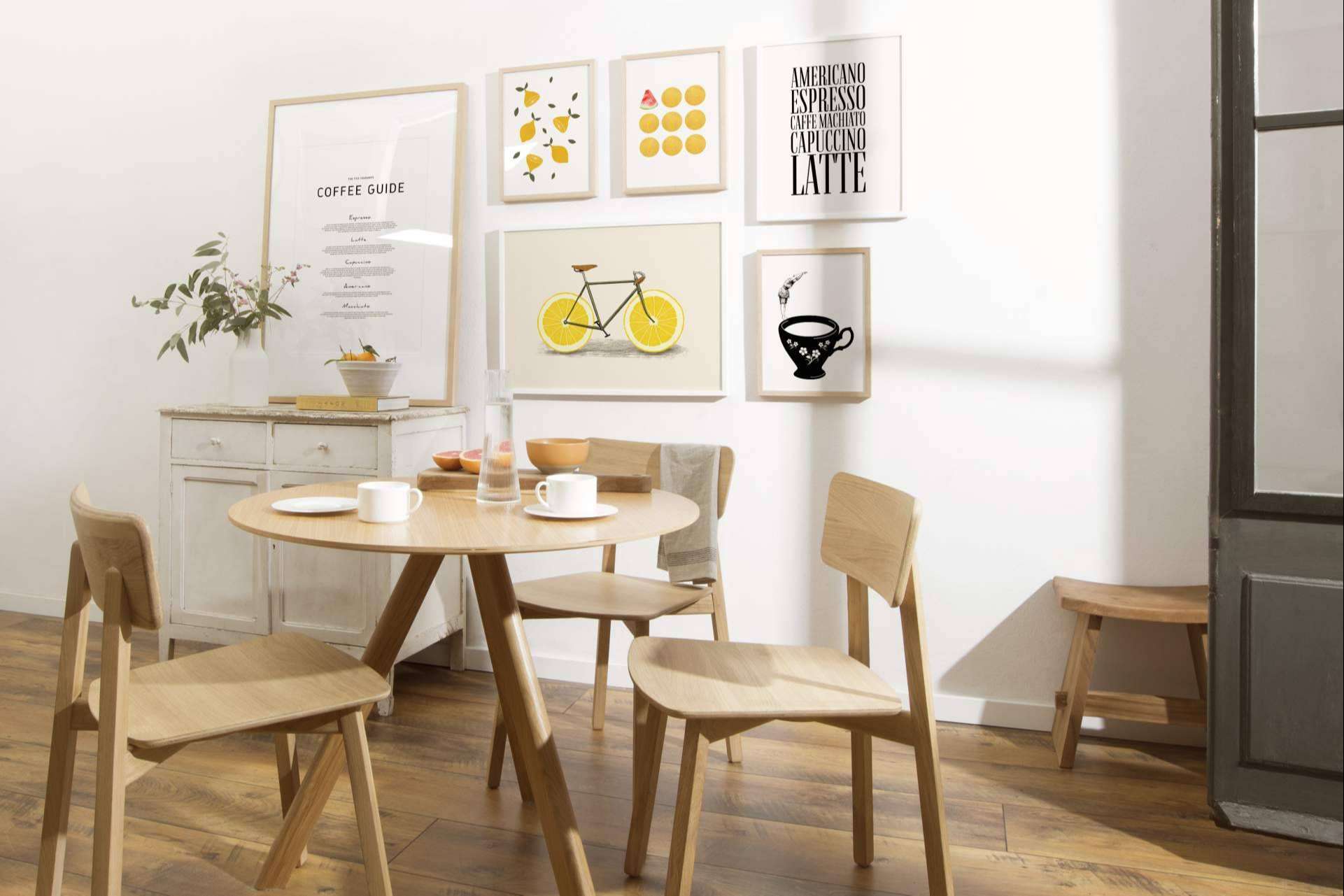 Decorar la cocina con los cuadros y láminas de Artesta