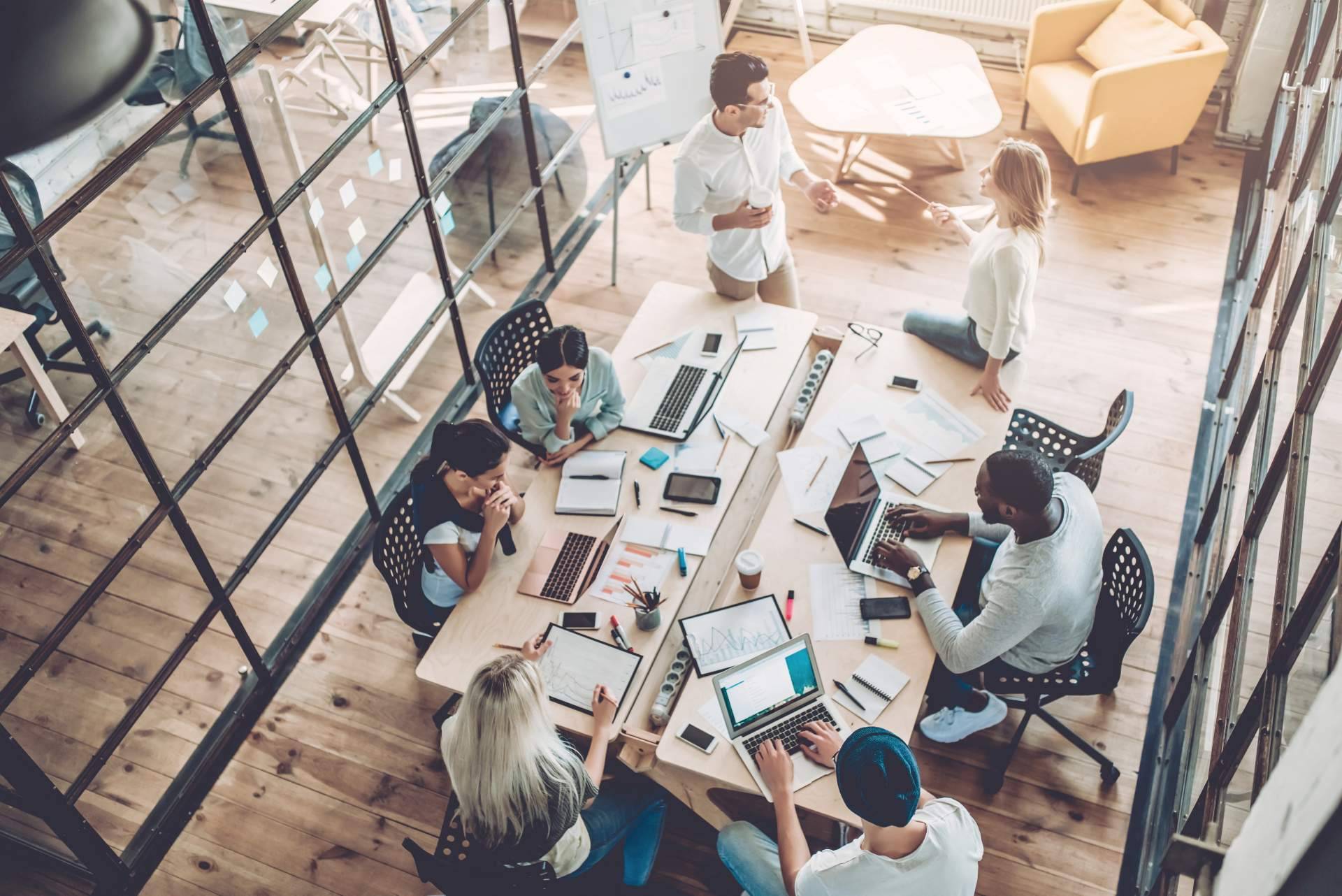 En el mundo, el crecimiento del sector de los coworkings
