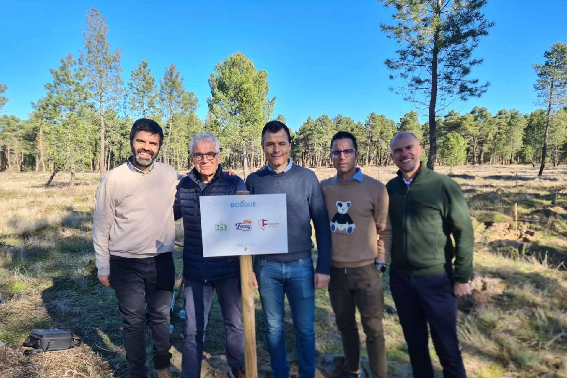 1.300 árboles para un nuevo bosque en Segovia