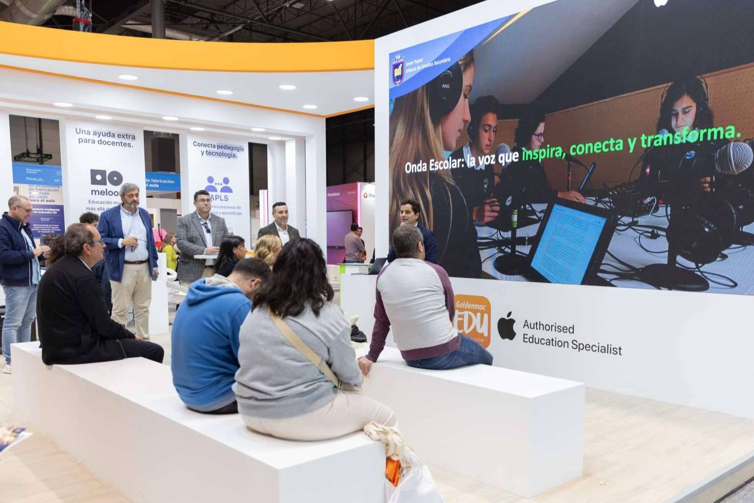 Goldenmac EDU presentó sus nuevas soluciones para el aula en SIMO 2024